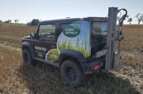 Rozbor půdy provedla společnost ADW AGRO, a.s. s využitím speciálně upraveného vozu, který se pohybuje po vzorkovaném pozemku pomocí GPS navigace. Technologie vrtání probíhá do hloubky 30 cm, směsný vzorek se následně posílá na laboratorní zpracování