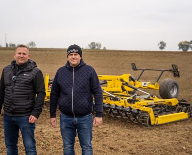 BEDNAR SWIFTER SO 6000 PROFI w gospodarstwie Państwa Burczyńskic.