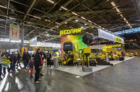 Stand der Marke BEDNAR auf der Messe SIMA 2019