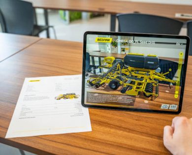 Značka BEDNAR přichází s inovativním systémem prezentace strojů