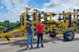 The company also purchased a new ACTROS RO 4000 combined cultivator