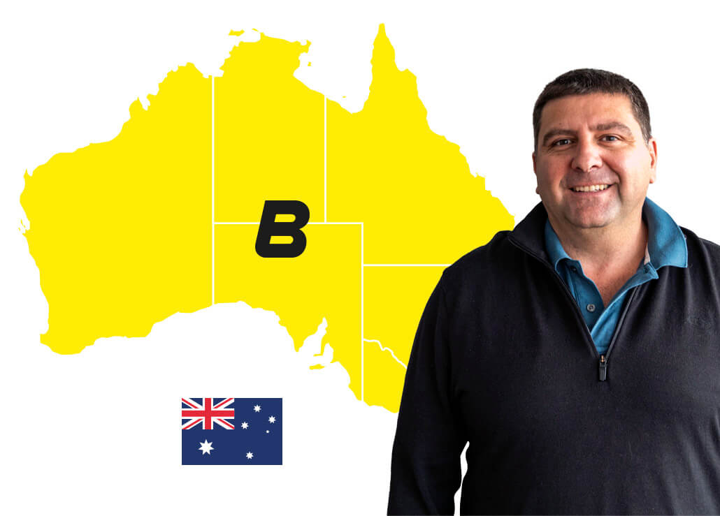Nicholas Lundy, new territory manager for Australia