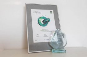 BEDNAR FMT Received the Czech Best Managed Companies Award