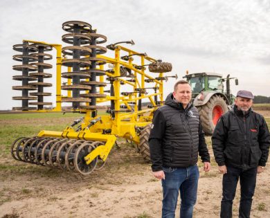 VERSATILL VO 6000 PROFI w gospodarstwie w Bukowcu.