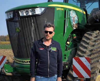 KATOR KN 7000 Q PROFI работает на ферме Тамбурини в Италии