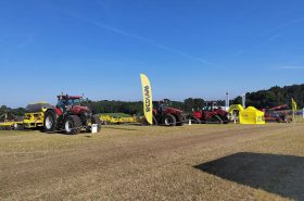 BEDNAR machines were presented with CASE IH tractors, our strategic partner