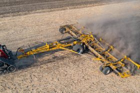 SWIFTERDISC XE 12400 PROFI – wide-working width disc cultivator in TOP specification - complete electro-hydraulic control and ISOBUS connectivity will control the depth of a machine from a farm office prescription.