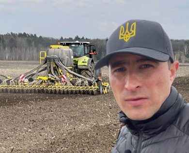 Посів вівса на початку квітня 2023 року сівалкою OMEGA. Результат!