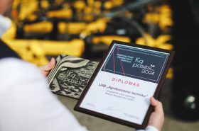 Award for the BEDNAR MATADOR MO machine at the Ką pasėsi exhibition