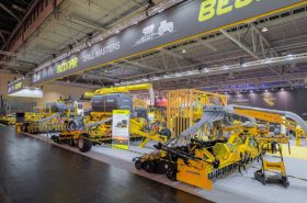 BEDNAR at AGRITECHNICA booth top view