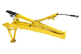 height-adjustable drawbar