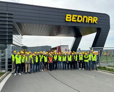 Icon for article BEDNAR production plant attracts the young generation