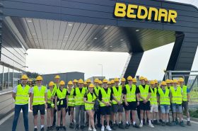 Visit of students of HTL RIED high school from Austria, which is focused on mechanical engineering