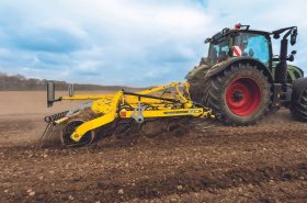 Mounted VERSATILL VN_L completing careful seedbed preparation