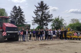 Wizyta w gospodarstwie ZD Unovice ze studentami Uniwersytetu Warmińsko-Mazurskiego