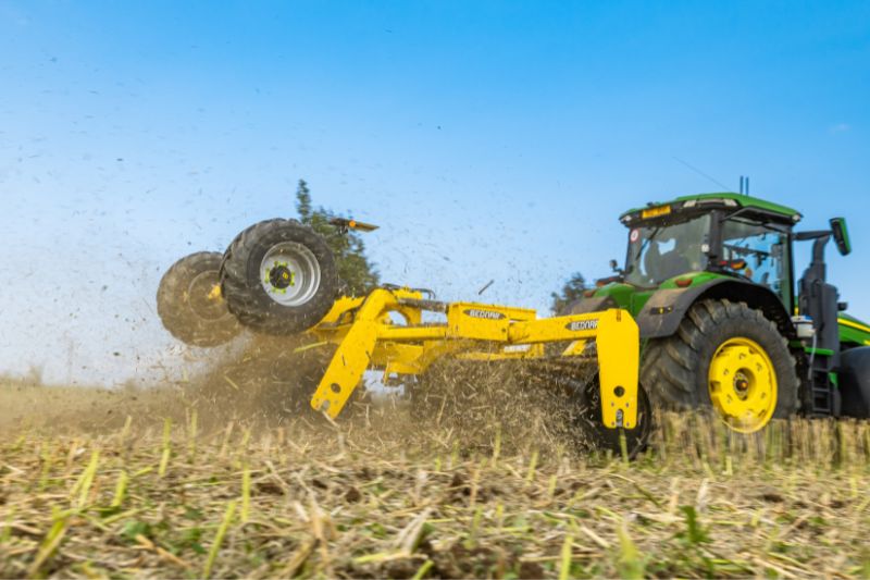 DURACUT TE – подрібнюючі котки для швидкої	механічної обробки пожнивних решток