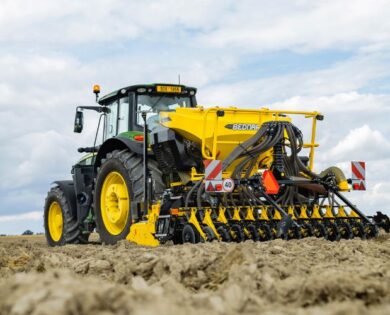 soniq on pneumatic seeder with kator kn rotary tiller and seed box sb hopper 2