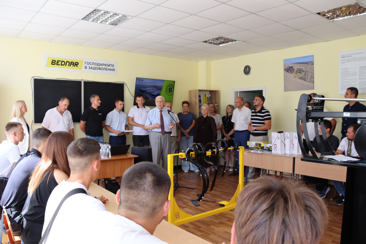 Відкриття навчальної лабораторії BEDNAR і «Квінта Агро» в МНАУ.