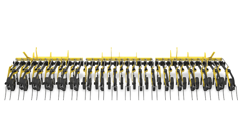 Row spacing 16,7 cm