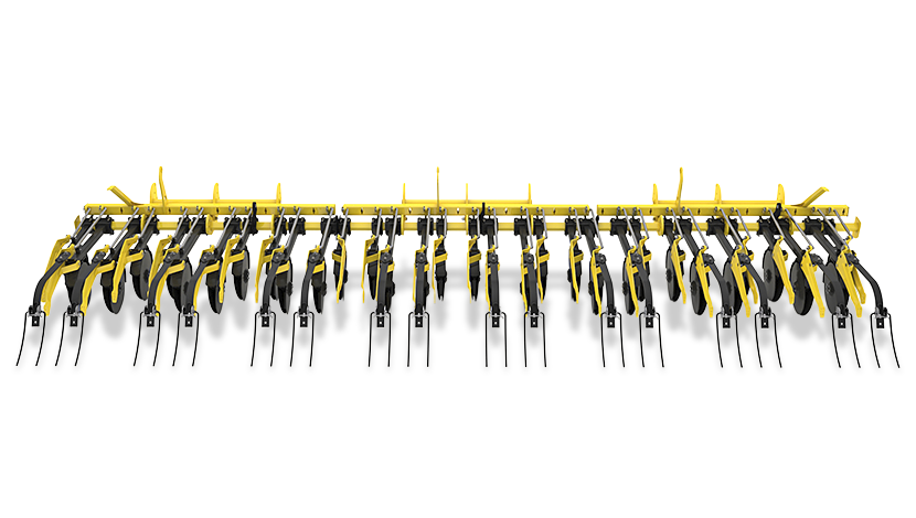 Inter-row distance of 12.5 cm + row distance of 25 cm (32 drill coulters) for MATADOR MO