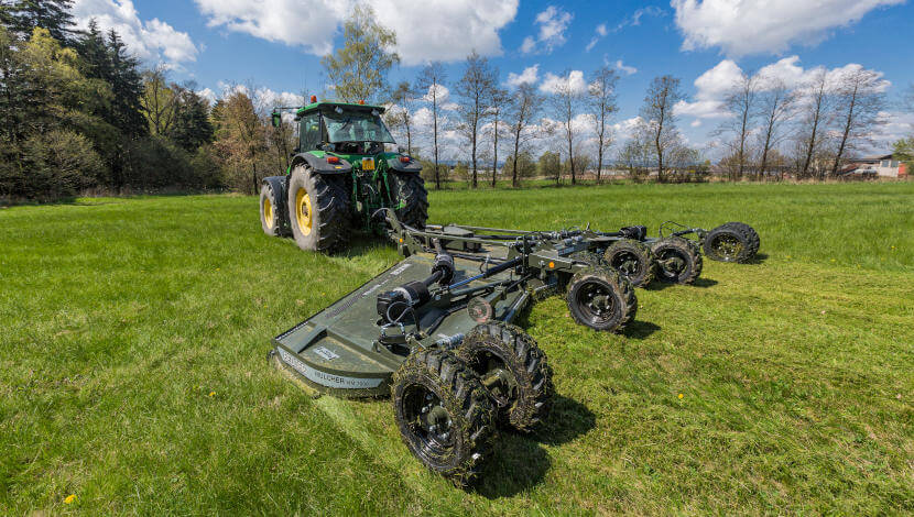 Broyage des prairies permanentes, des pâturages et des prés